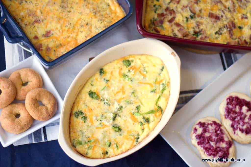 Looking for healthy Trim Healthy Mama Breakfast recipes? Here is a great roundup that includes breakfasts of all fuel types. Smoothies, Shakes, Eggs, Waffles, Biscuits, THM Breakfast Casseroles, and more! #trimhealthymam #thm #thmbreakfast #healthybreakfast #breakfastideas #breakfastrecipes