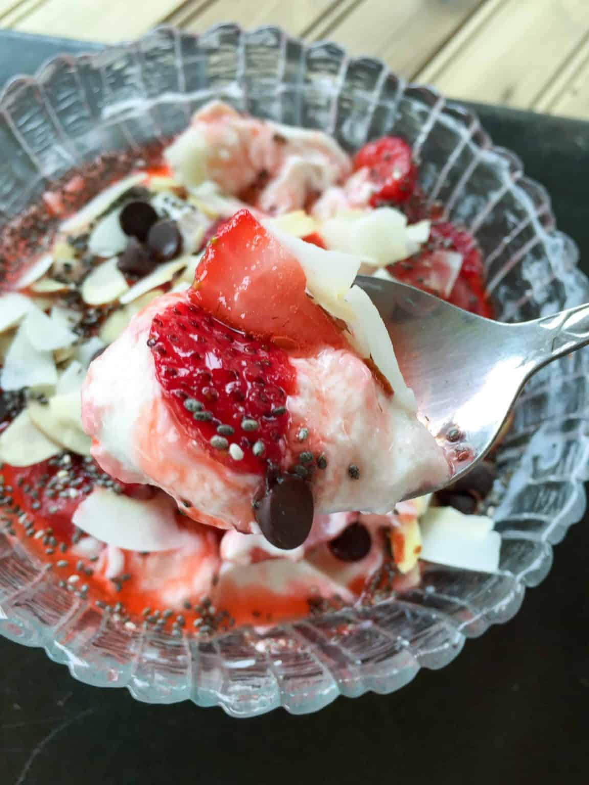 Yogurt Power Bowl {THMS, Sugar Free, Low Carb, High Protein} My Montana Kitchen