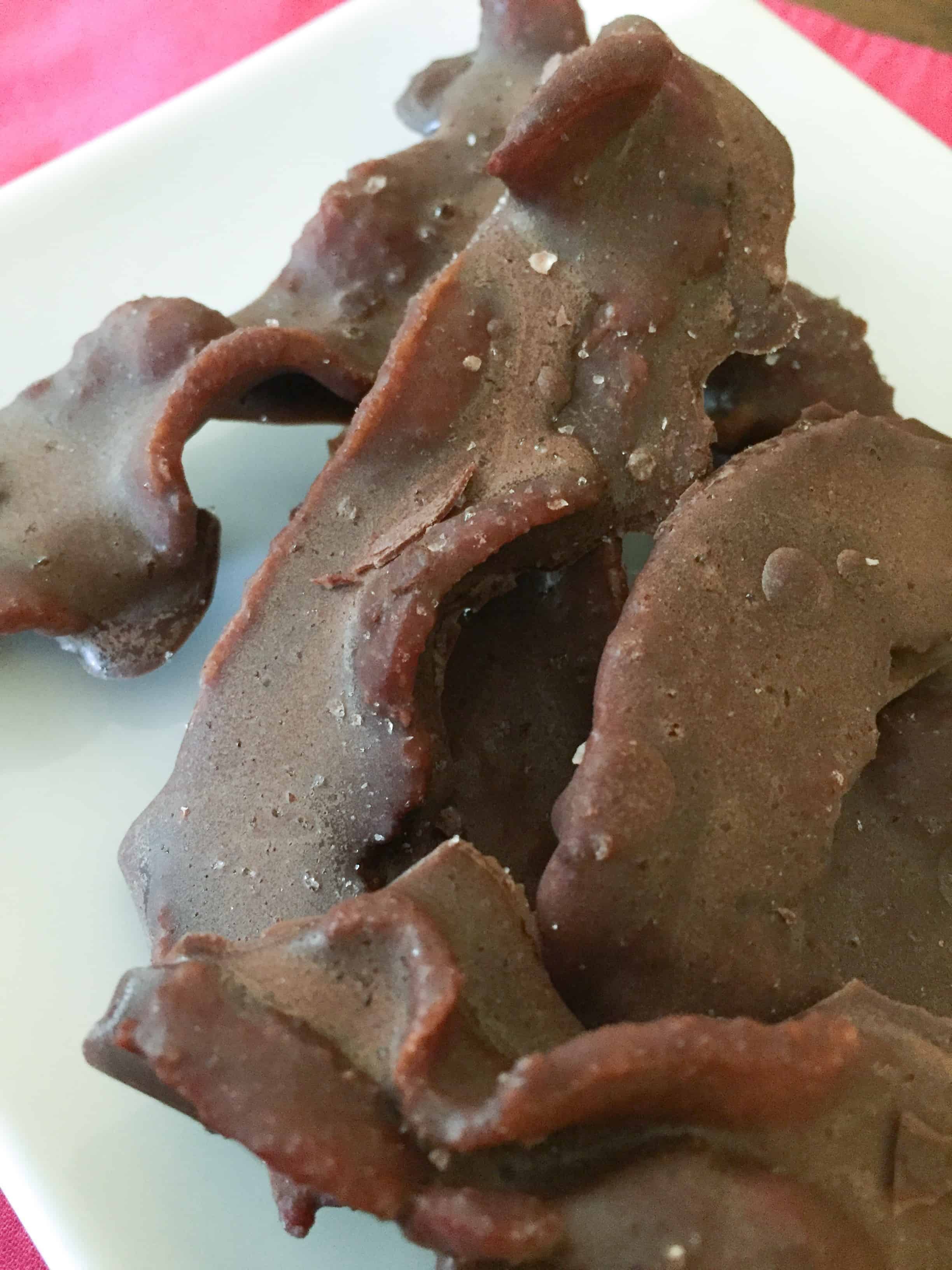 Chocolate Covered Bacon {THM-S, Low Carb, Sugar Free}