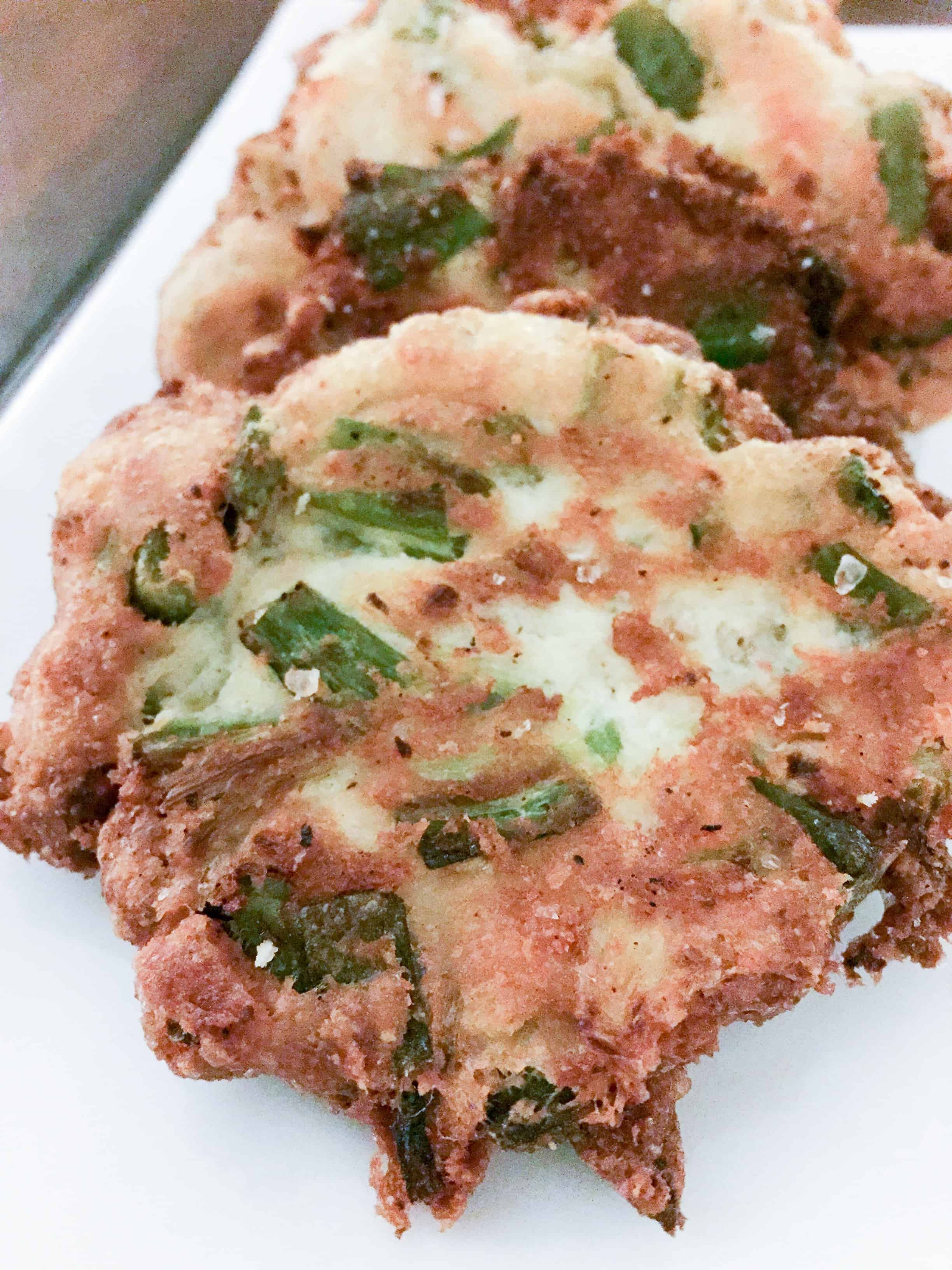 Okra Fritters {THM-S, Low Carb, Gluten Free}