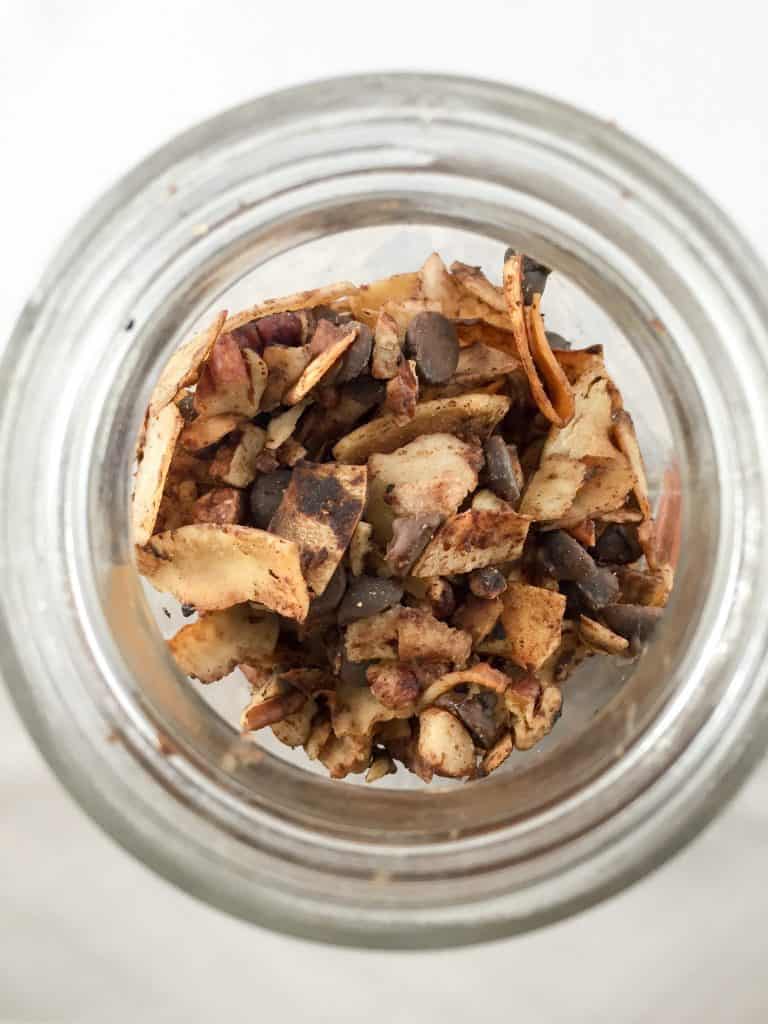 Double Chocolate Low Carb Granola {Grain Free, Sugar Free}