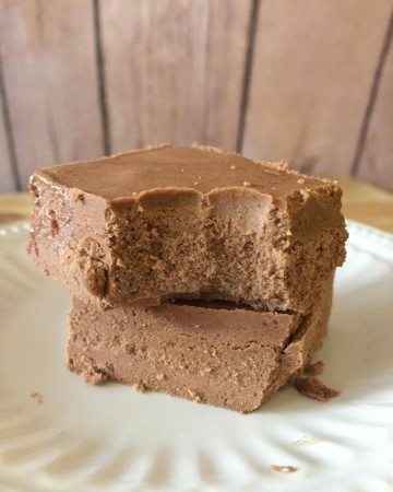 Chocolate Peanut Butter Collagen Fudge (Low Carb, THM-S, Sugar Free)