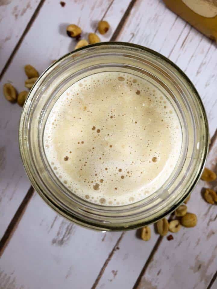 Peanut Butter Milkshake (Low Carb, Low Fat, Sugar Free, THM-FP) #trimhealthymama #thm #thmpf #peanutbutter #milkshake #sugarfree #lowcarb #lowfat