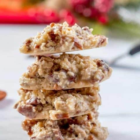 Holiday Praline No-Bake Cookies-image