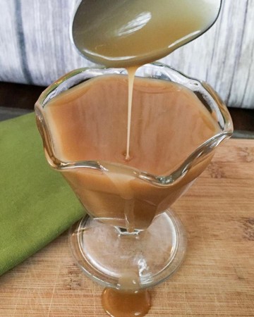 Maple Salted Caramel Sauce (THM-S, Low Carb, Sugar Free)