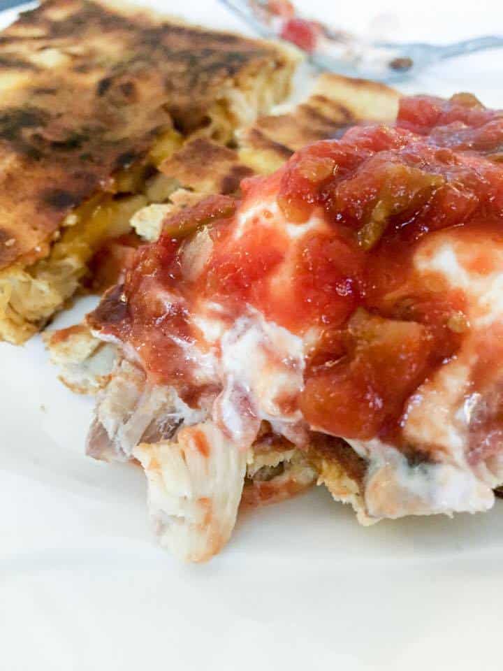 Easy Low Carb Quesadilla (THM-S, Low Carb)