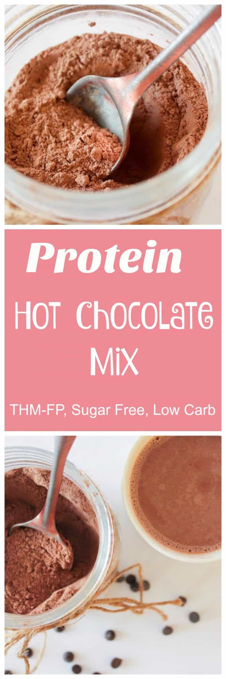 Protein Hot Chocolate Mix (THM-FP, Sugar Free, Low Carb)