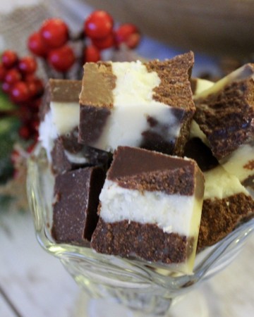 Sugar Free "Mounds" Fudge (THM-S, Low Carb)