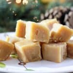 2 Ingredient Peanut Butter Fudge (THM-S, Low Carb, Sugar Free)