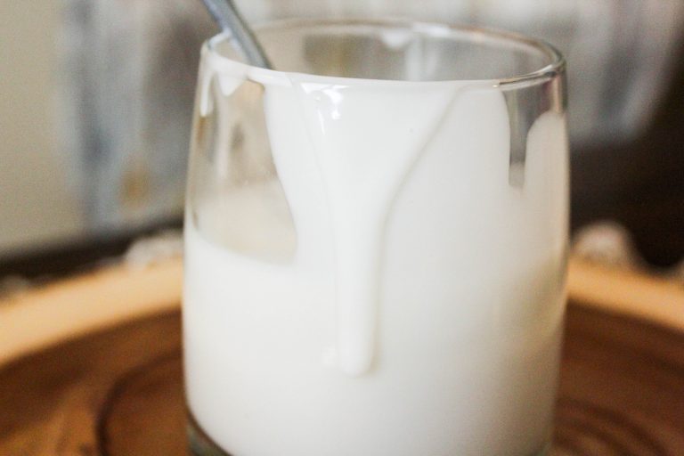 2 Ingredient Dairy Free Sweetened Condensed Milk (THM-S, Sugar Free, Low Carb)