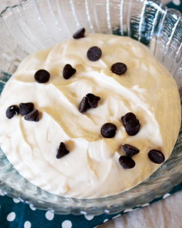 Peanut Butter Cookie Dough Greek Yogurt (THM-FP, Sugar Free)