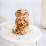 These easy low carb chocolate truffles with cream cheese are sugar free, and flavored with a swirl of rich coffee, making them a decadent low carb dark chocolate dessert recipe! #ketotruffles #lowcarbchocolatedessert