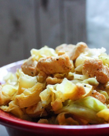 Cajun Chicken Eggroll in a Bowl (THM-FP, Low Carb, Low Fat)