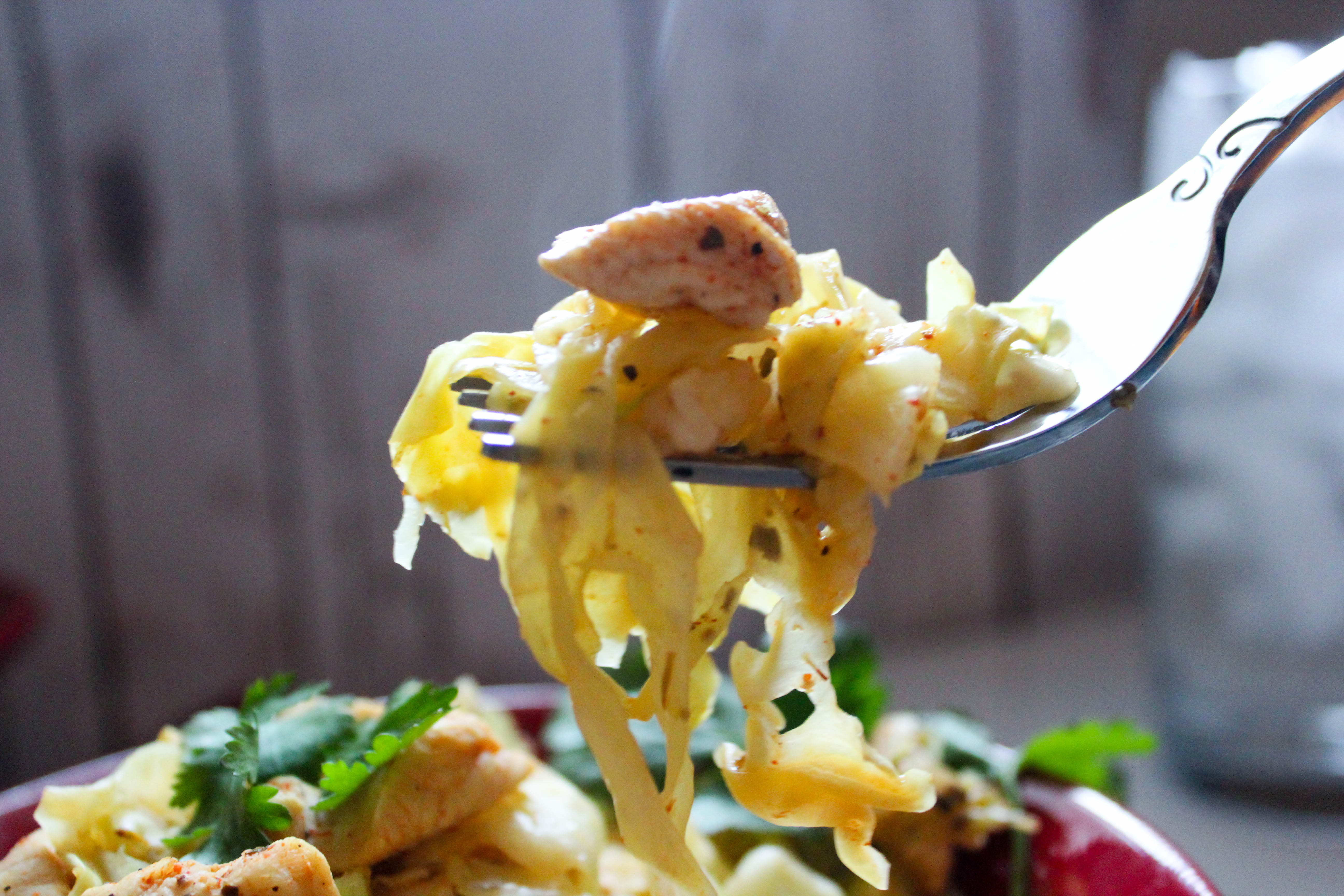 Cajun Chicken Eggroll in a Bowl (THM-FP, Low Carb, Low Fat)