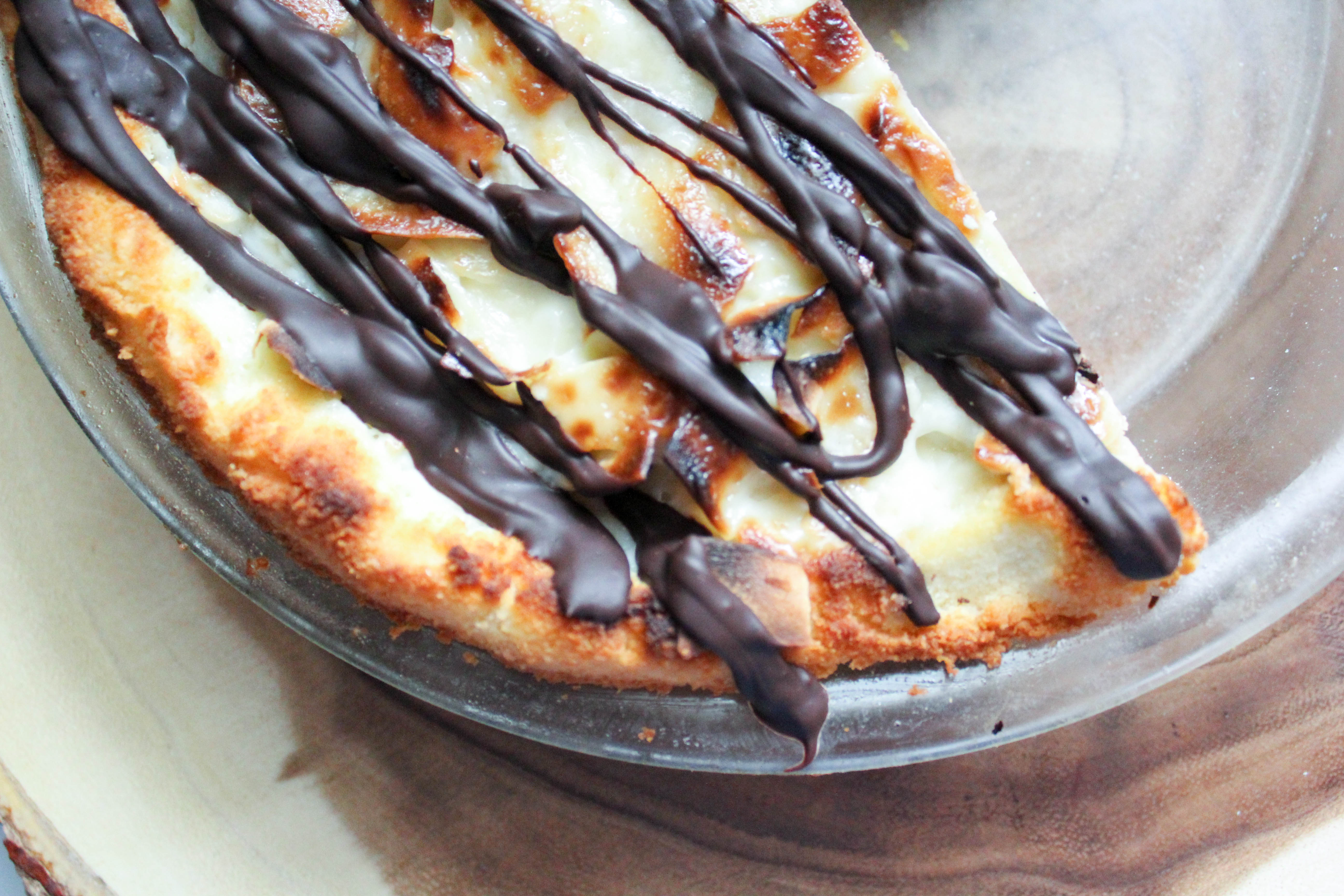 Deep Dish Samoas Cookie Pie (THM-S, Low Carb, Sugar Free)