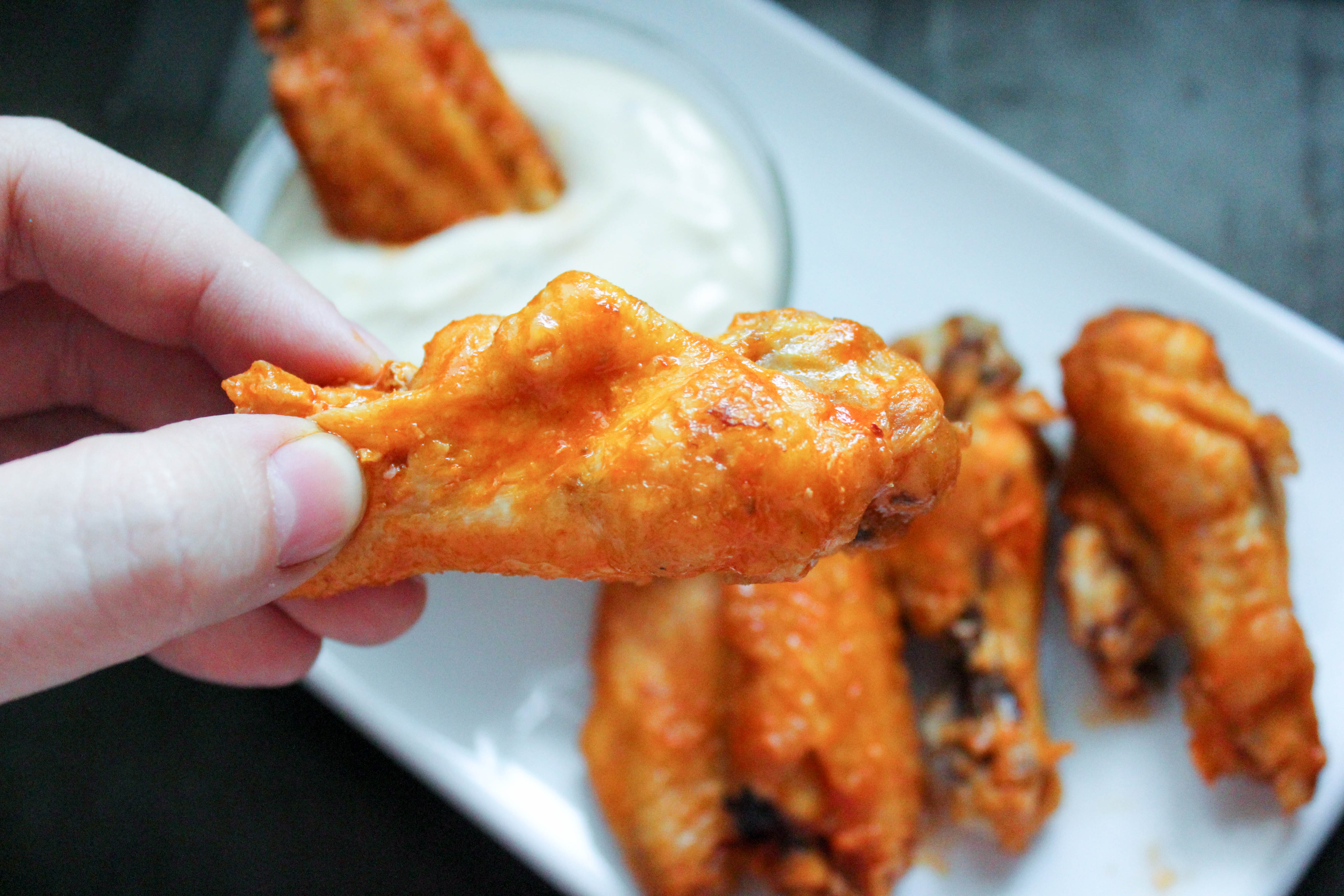 Easy Low Carb Hot Wings (THM-S)