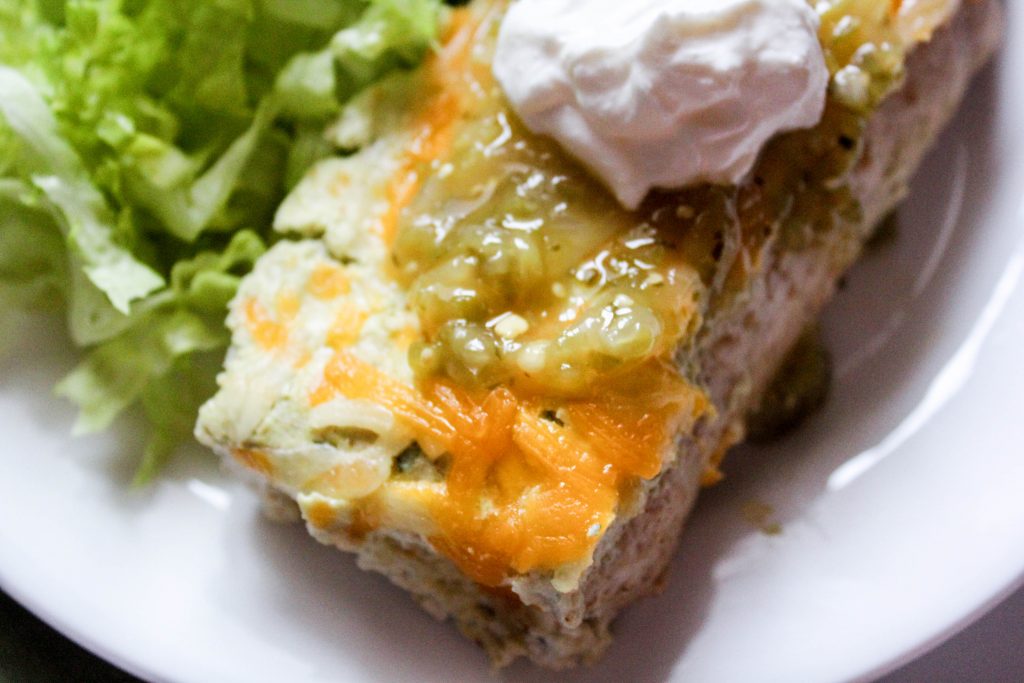 Green Chile Chicken Enchiladas Low Carb, THM-S | My Montana Kitchen