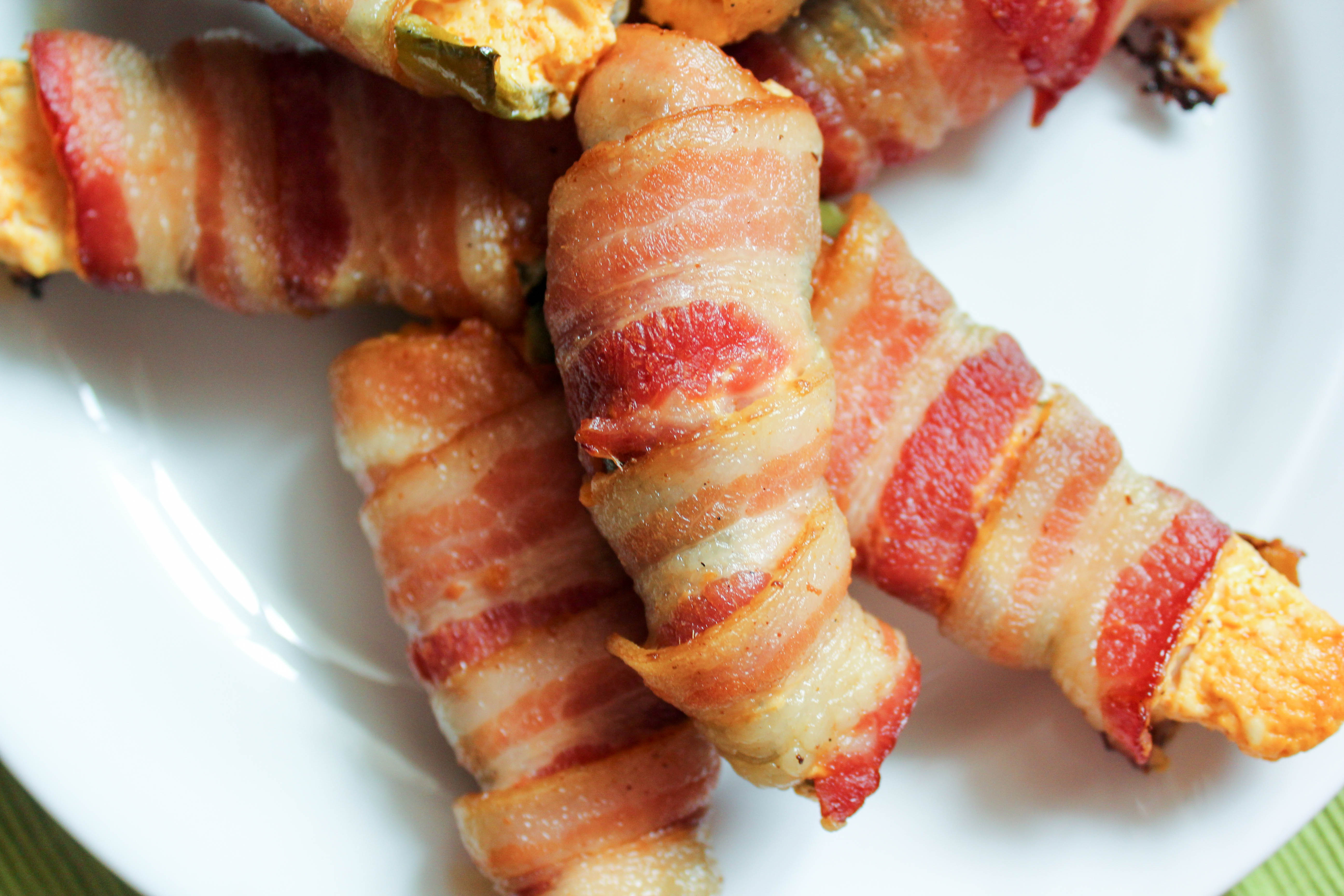 Buffalo Bacon Jalapeno Poppers (Low Carb, THM-S)