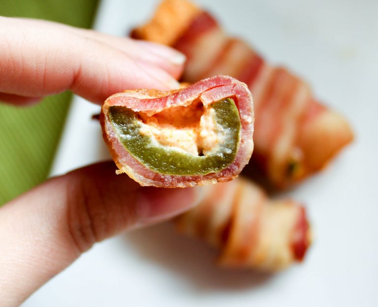 Buffalo Bacon Jalapeno Poppers (Low Carb, THM-S)