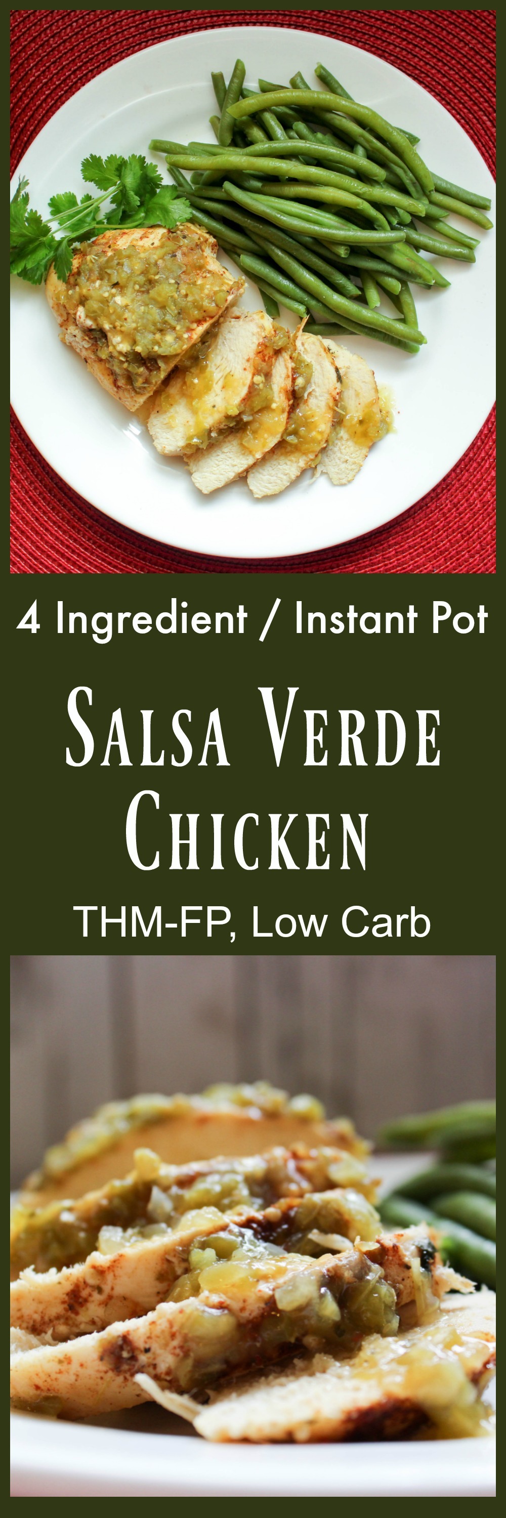 4 Ingredient Salsa Verde (THM-FP, Low Carb, Instant Pot)
