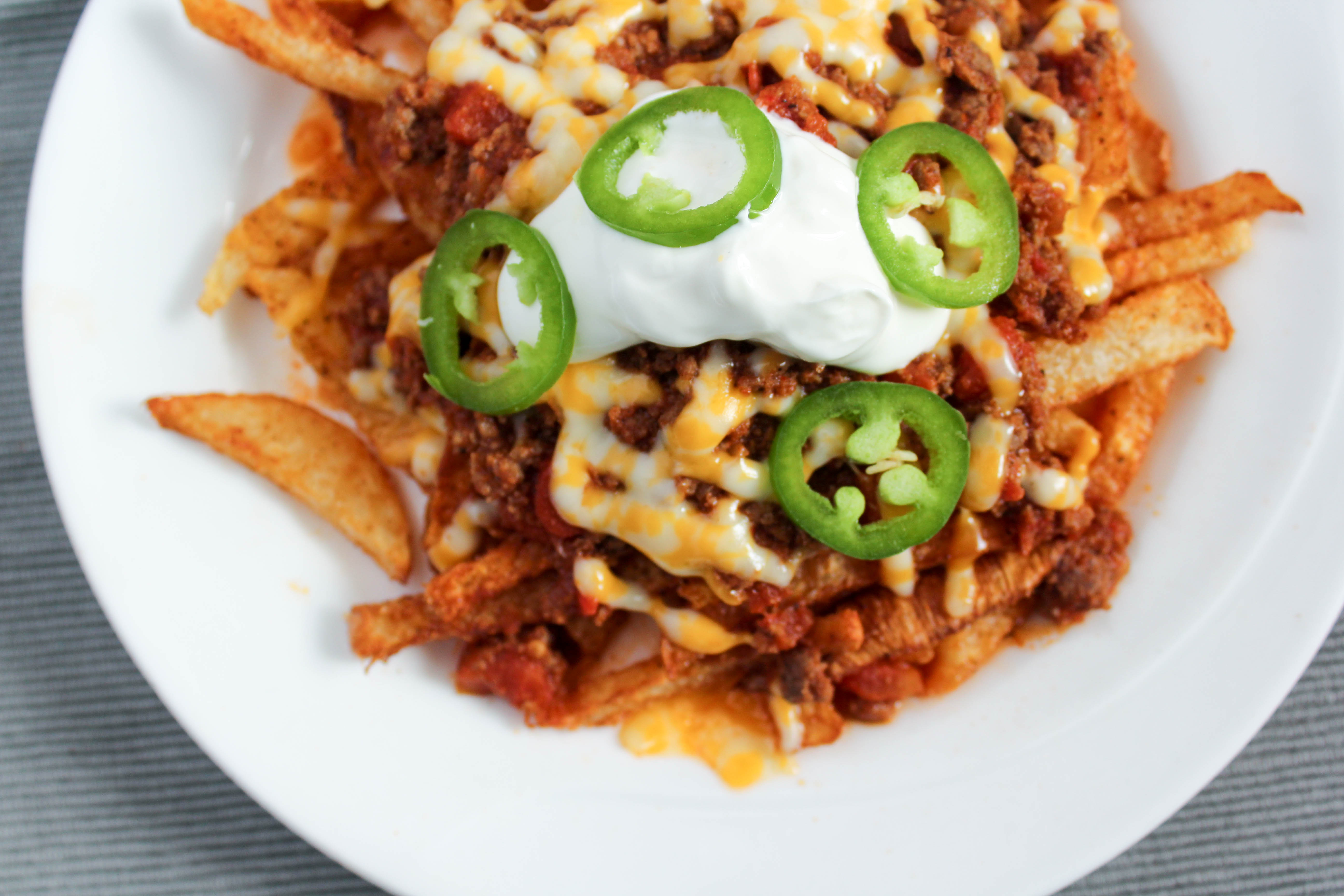 Low Carb Chili Cheese Fries (THM-S)