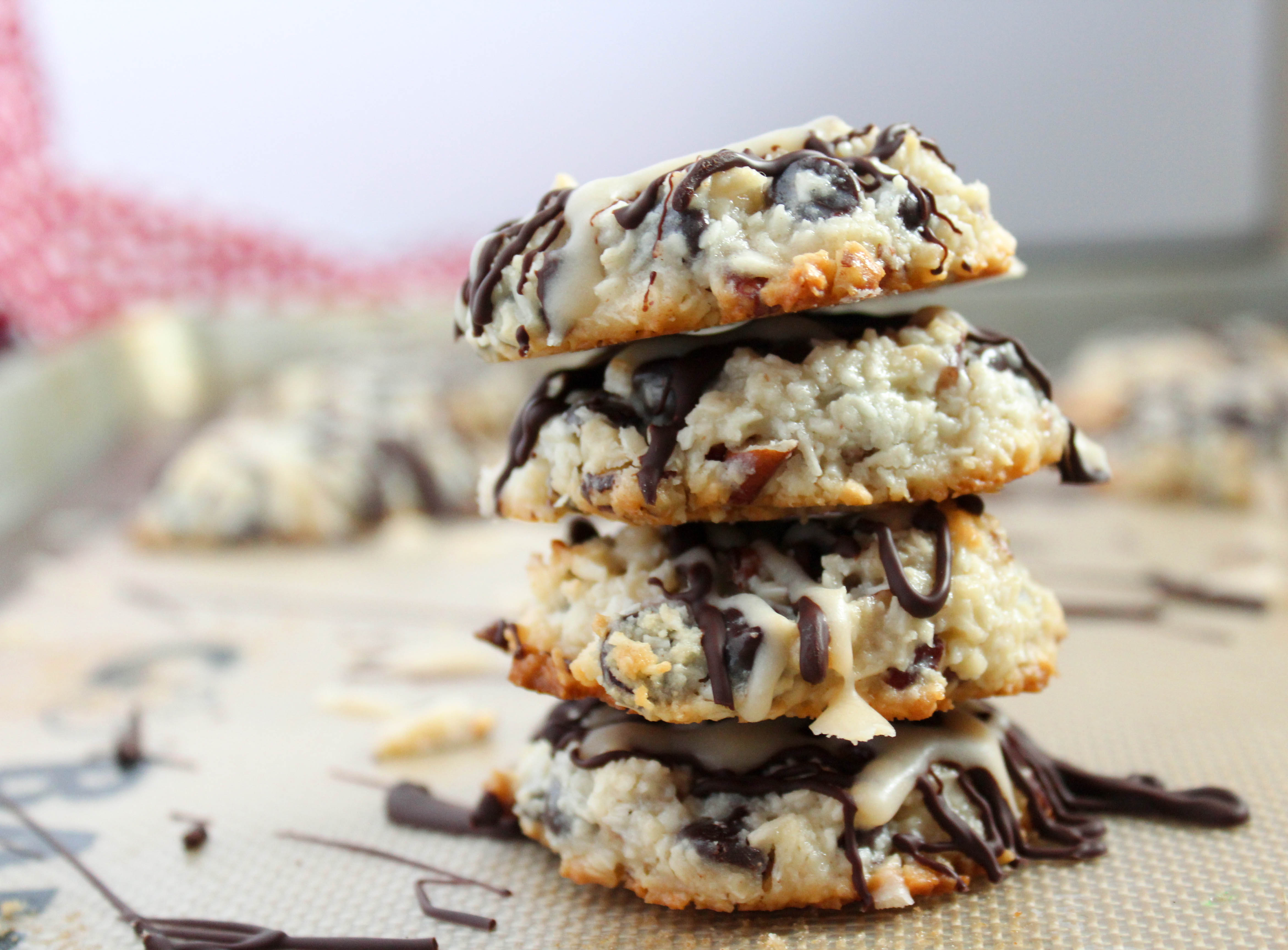 German Chocolate Cookies (Low Carb, Sugar Free, THM-S)