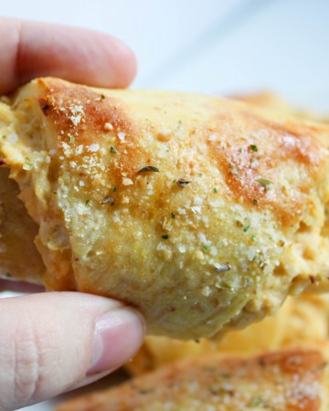 Buffalo Chicken Crescents (Low Carb, THM-S)