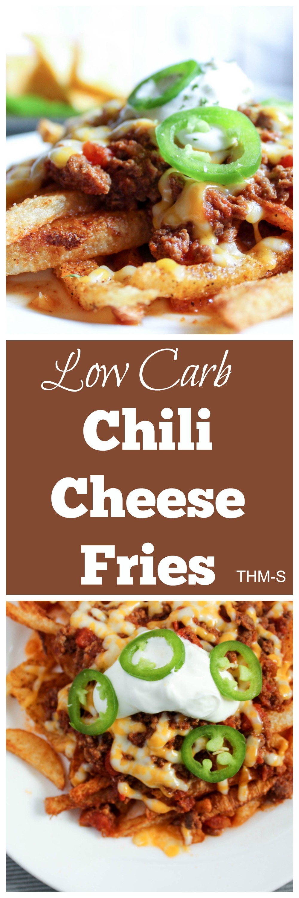 Low Carb Chili Cheese Fries (THM-S)
