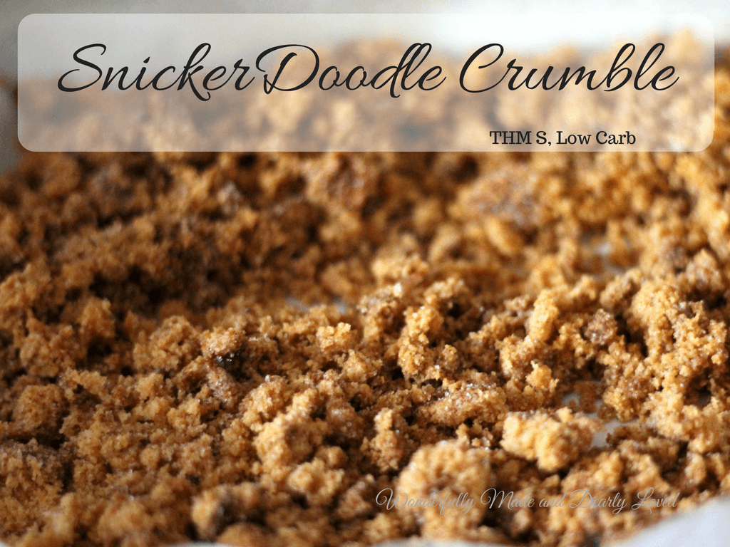SnickerDoddle Crumble Cereal (THM-S, Low Carb, Sugar Free)