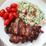 Bacon Wrapped Pork Chops (THM-S, Low Carb)
