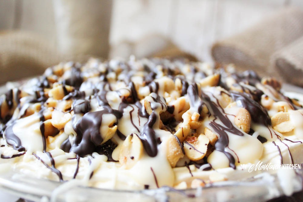 Snickers Pie (Low Carb, Sugar Free, THM-S)