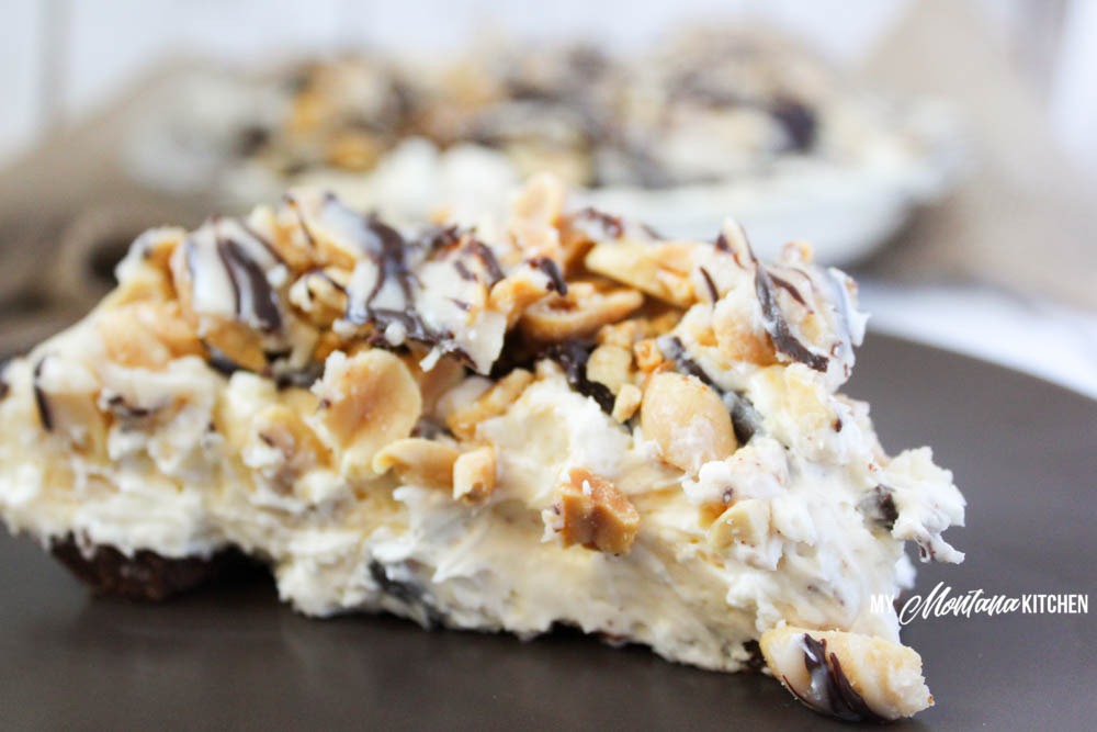 Snickers Pie (Low Carb, Sugar Free, THM-S)