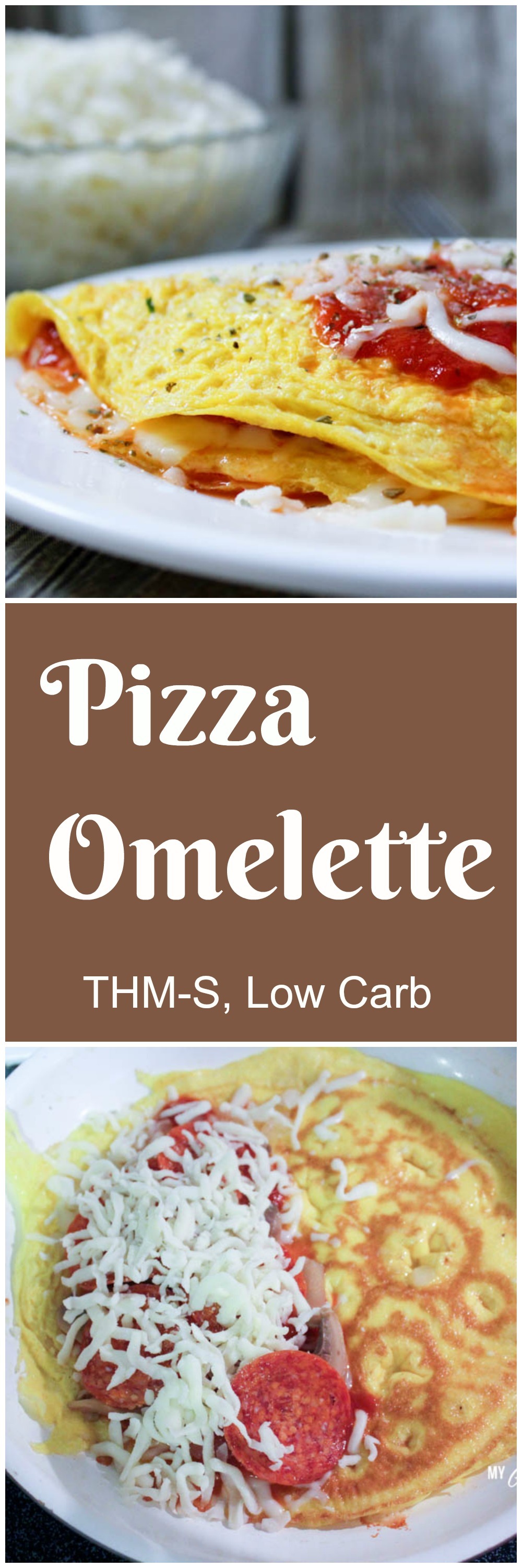 Low Carb Pizza Omelette (THM-S)