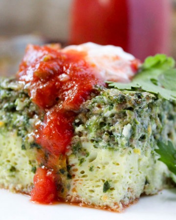 Mexican Egg Bake (Low Carb, Gluten Free, THM-S)