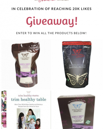 Trim Healthy Mama Product Giveaway!