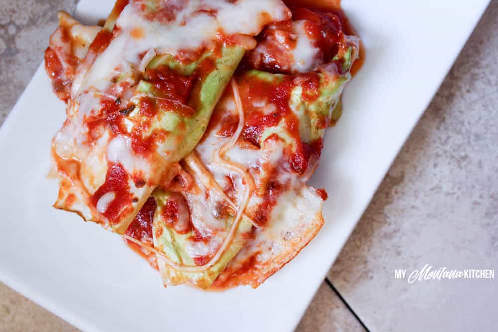 Pizza Stuffed Cabbage Rolls (Low Carb, THM-S) #pizza #cabbage #cabbagerolls #trimhealthymama #thm #lowcarb #sugarfree #pizza #lowcarbpizza