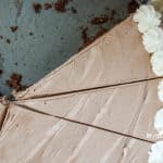 No Bake Chocolate Cheesecake (Low Carb, Sugar Free, THM-S) #trimhealthymama #nobake #thm #mymontanakitchen #lowcarb #sugarfree #cheesecake #chocolate