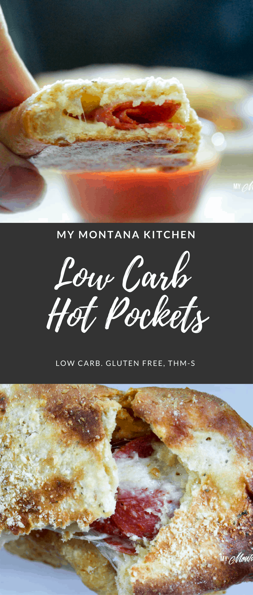 Low Carb Hot Pockets (Gluten Free, THM-S) #trimhealthymama #thm #thms #hotpocket #lowcarb #glutenfree