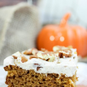 Pumpkin Pecan Cake (Low Carb, Sugar Free, THM-S) #trimhealthymama #thm #pumpkin #pumpkincake #pecan #sugarfree #lowcarb #glutenfree #mymontanakitchen