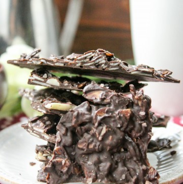 Salted Almond Bark (Low Carb, Sugar Free, THM-S, Dairy Free)