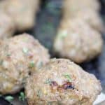 Easy Low Carb Meatballs (THM-S, Gluten Free) #trimhealthymama #thm #thms #glutenfree #lowcarb #meatball #easy #recipe