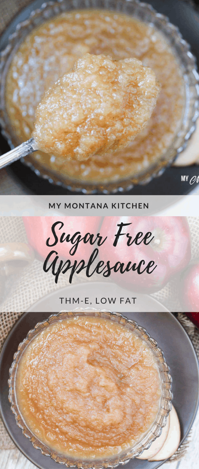 Sugar Free Applesauce (THME) My Montana Kitchen