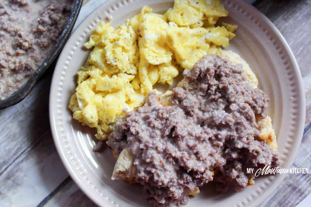 Low Carb Sausage Gravy My Montana Kitchen