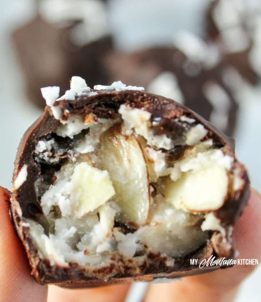 Low Carb Almond Joy Bonbons My Montana Kitchen