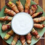 Bacon Pickle Fries (Low Carb, THM-S) #trimhealthymama #thm #bacon #pickles #fries #baconfries #lowcarb #keto #mymontanakitchen #appetizer