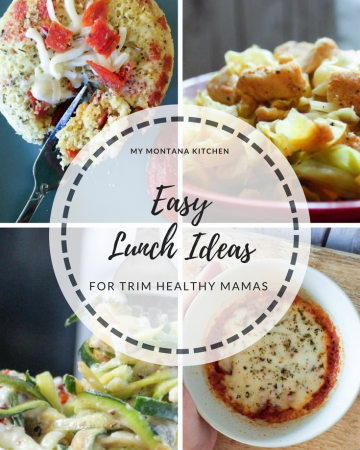 Easy Lunch Ideas #trimhealthymama #thmlunch #quicklunch #easylunchideas