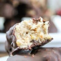 Low Carb Poodle Doodles (THM-S, Sugar Free) #trimhealthymama #thms #chocolate #peanutbutter #christmas #candy #lowcarb #sugarfree #glutenfree
