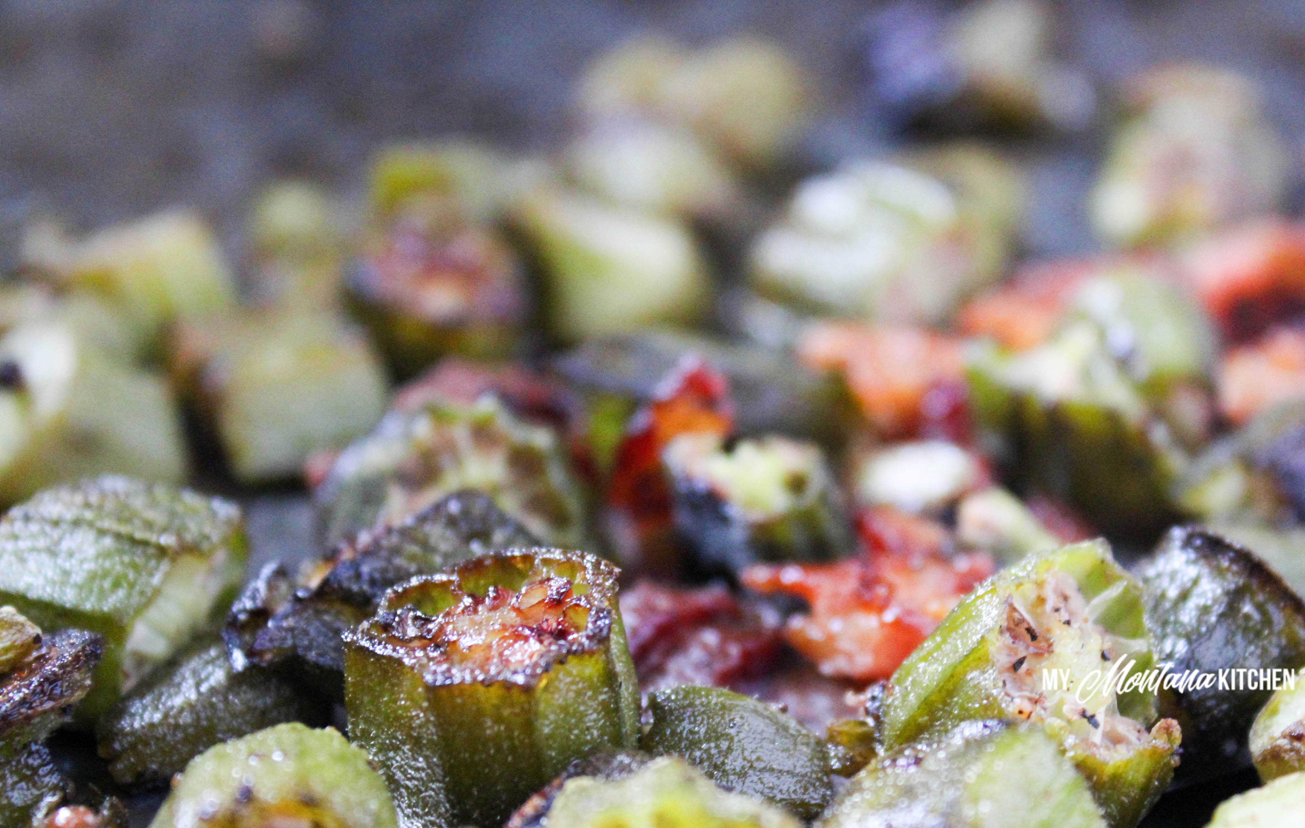 Crispy Roasted Okra With Bacon My Montana Kitchen