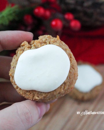 Soft Gingersnap Cookie (Low Carb, Gluten Free, Sugar Free, THM-S)