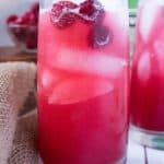 Sparkling Raspberry Soda (Sugar Free, Low Carb, THM-FP) #trimhealthymama #thm #thmfp #fuelpull #raspberry #soda #lowcarb #sugarfree #raspberrysoda